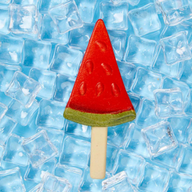 Замразено лакомство за кучета Pup Ice Fruity Lollies Watermelon 3 броя дъвчащи ледени близалки с вкус на диня